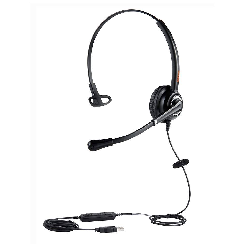Mono USB Headset with Noise Cancelling Microphone Z6315