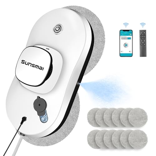 2800PA Automatic Window Cleaning Robot with Edge Detection B839008