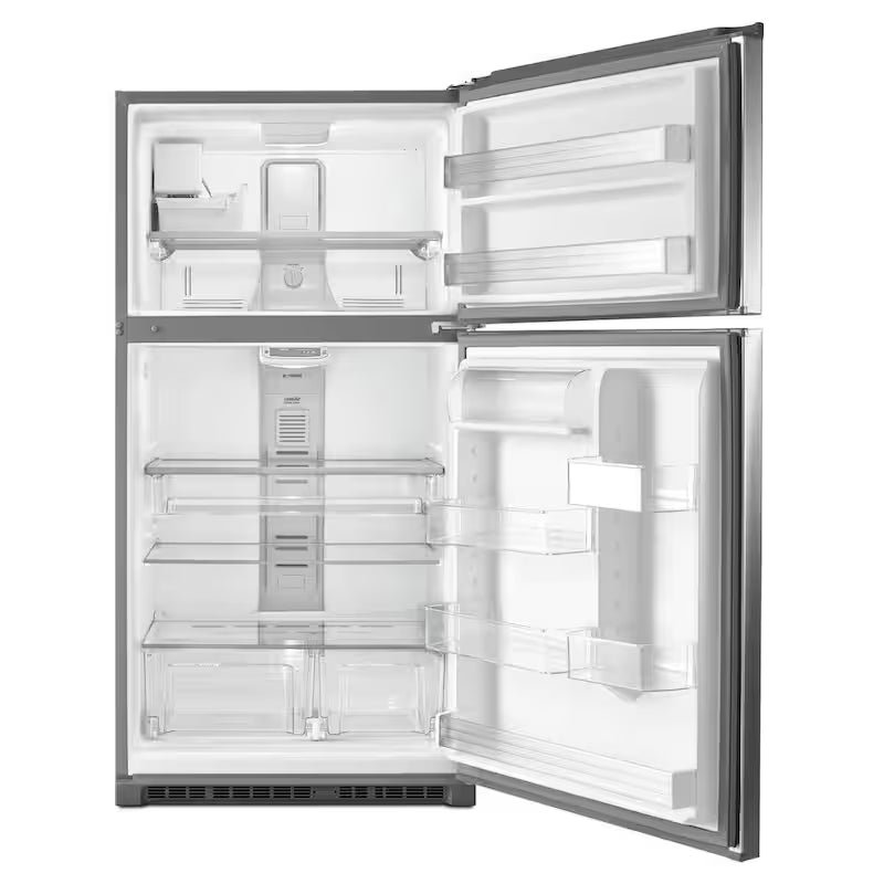 21 cu. ft. Top Freezer Refrigerator in Stainless Steel S625