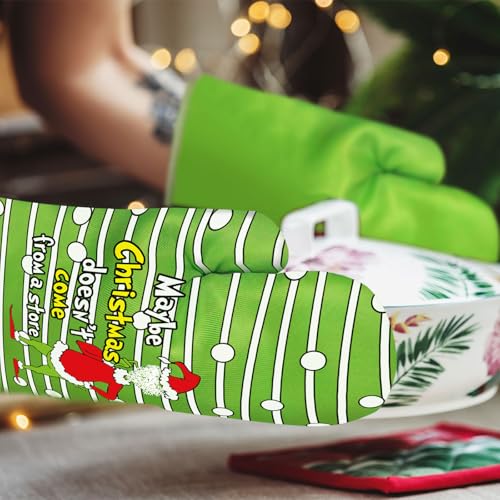 Christmas Oven Mitts Pot Holder 2Pcs H535
