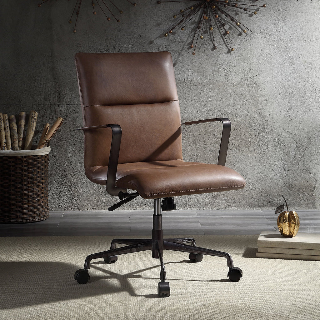Vintage Chocolate Executive Office Chair with Lift K8560