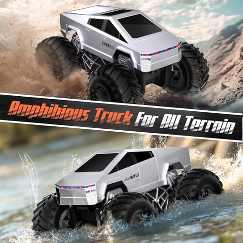 1:16 Scale Waterproof 4WD Amphibious Remote Control Toy Car D40271
