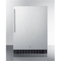 24 in. Outdoor Built-in Refrigerator with Lock - Stainless Steel G41355