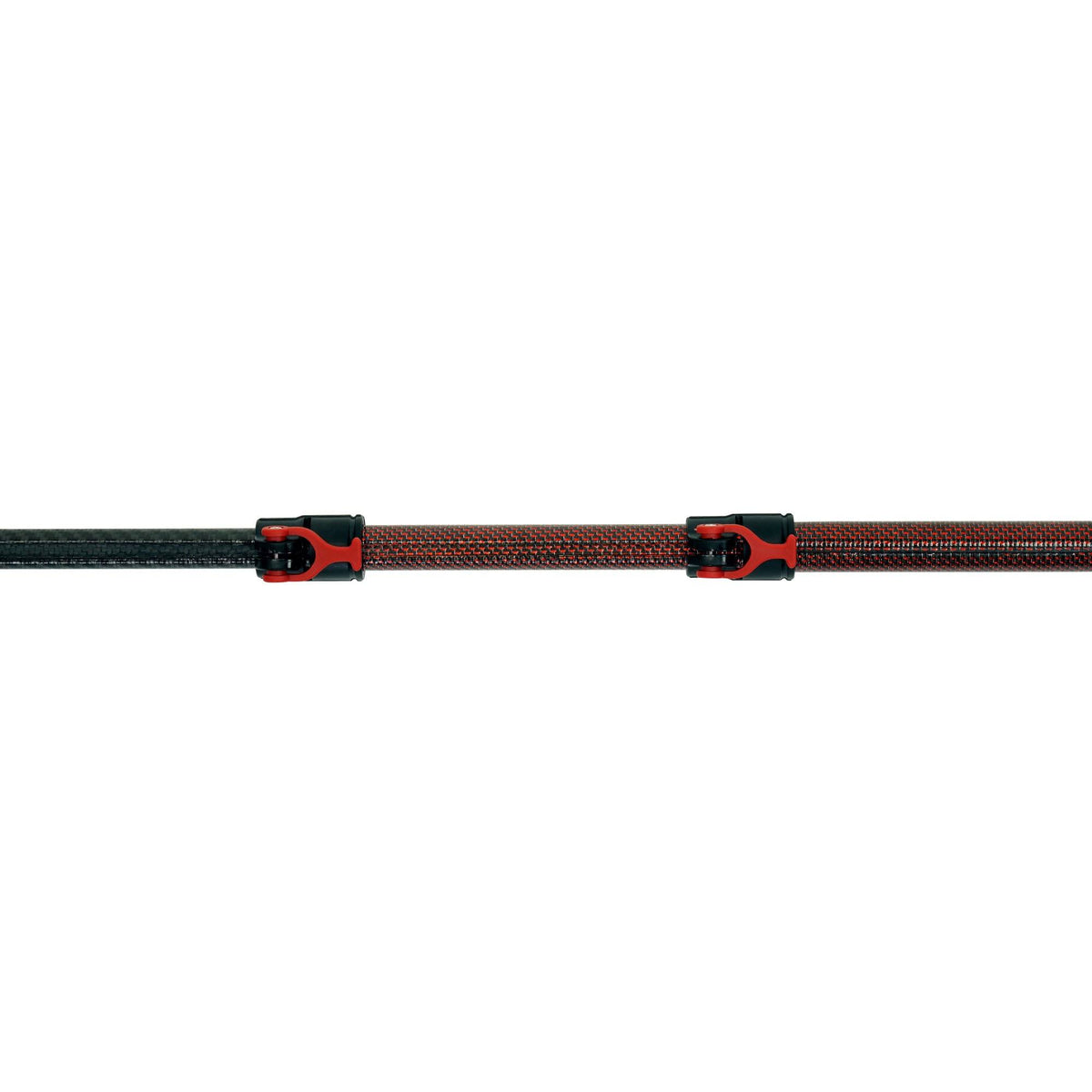 Telescopic Red/Black Carbon Shaft for Minelab Equinox Detector O626