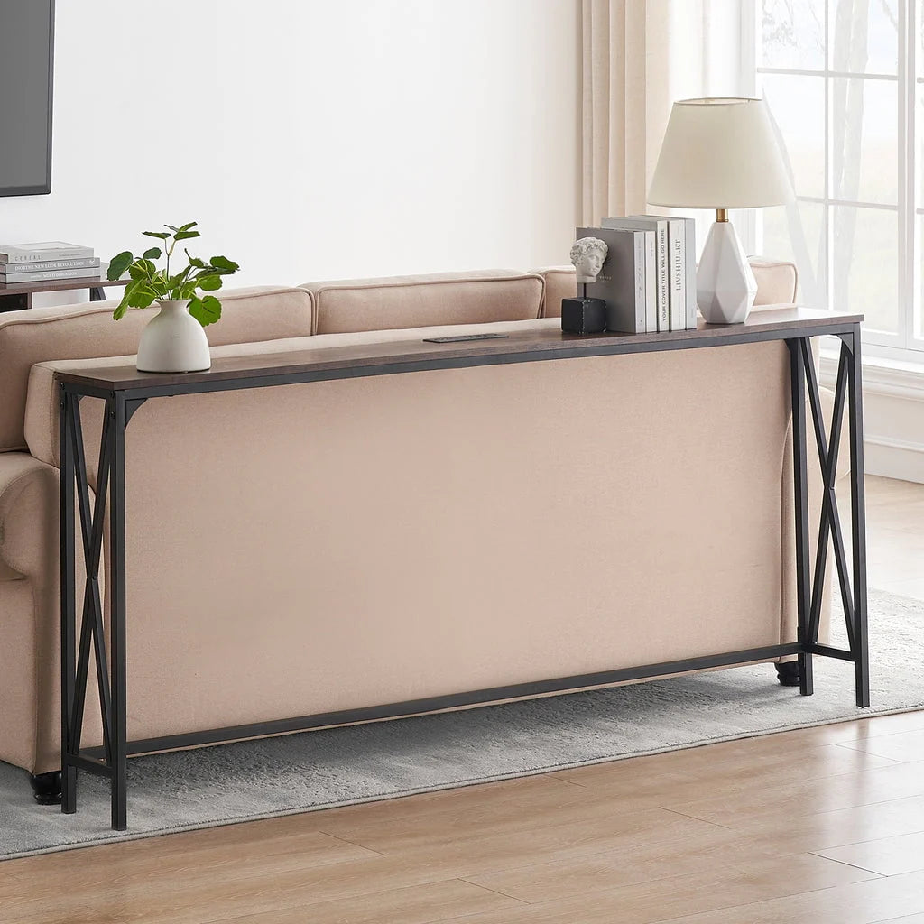 Console Table with Power Outlets H6117