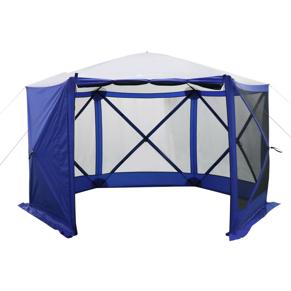 6 Hub Outdoor Camping Screen House, 1 Room, Blue F668