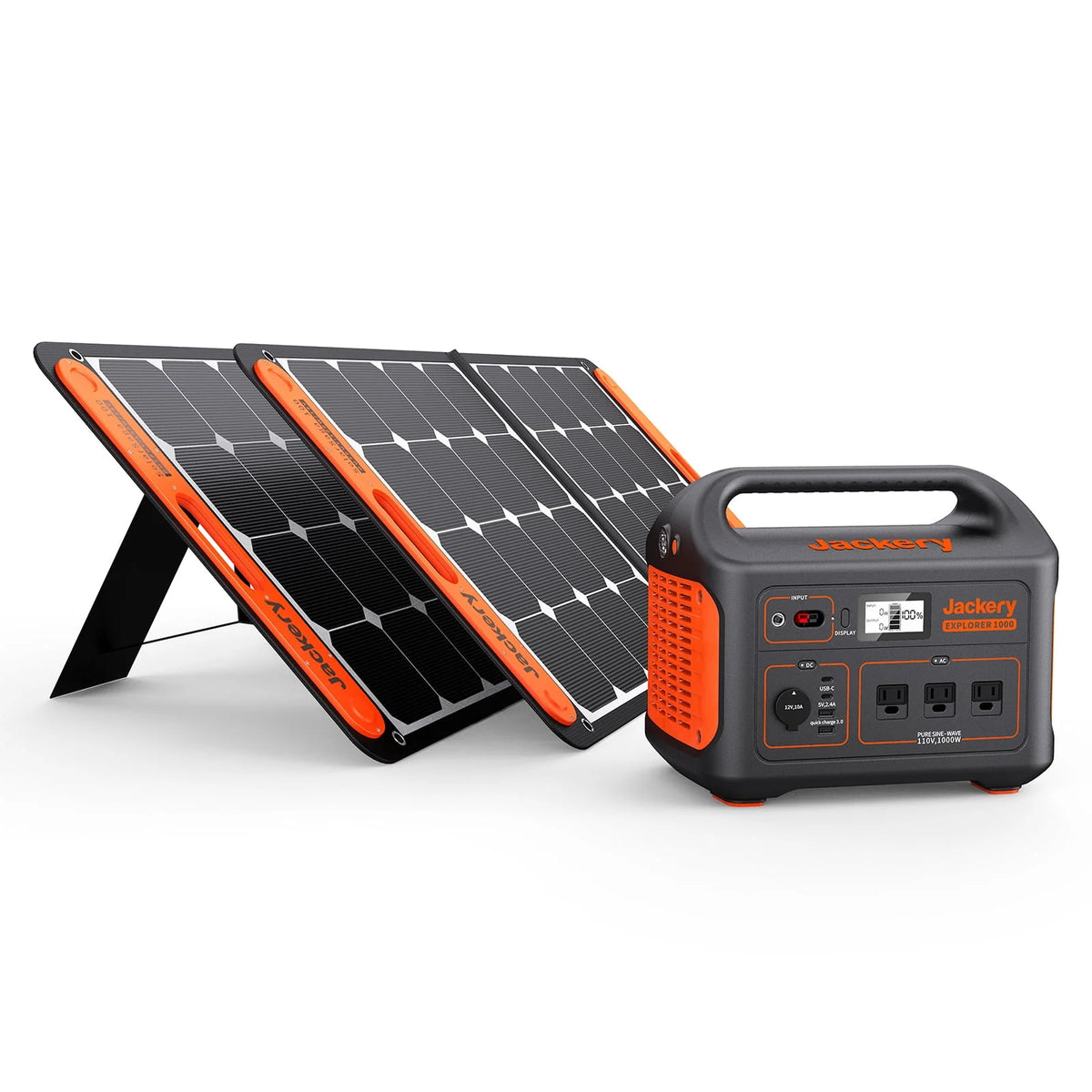 1002Wh Portable Power Station with 3x1000W AC Outlets X61429