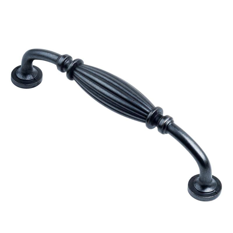 25 Pc Weathered Black Cabinet Pull W313457