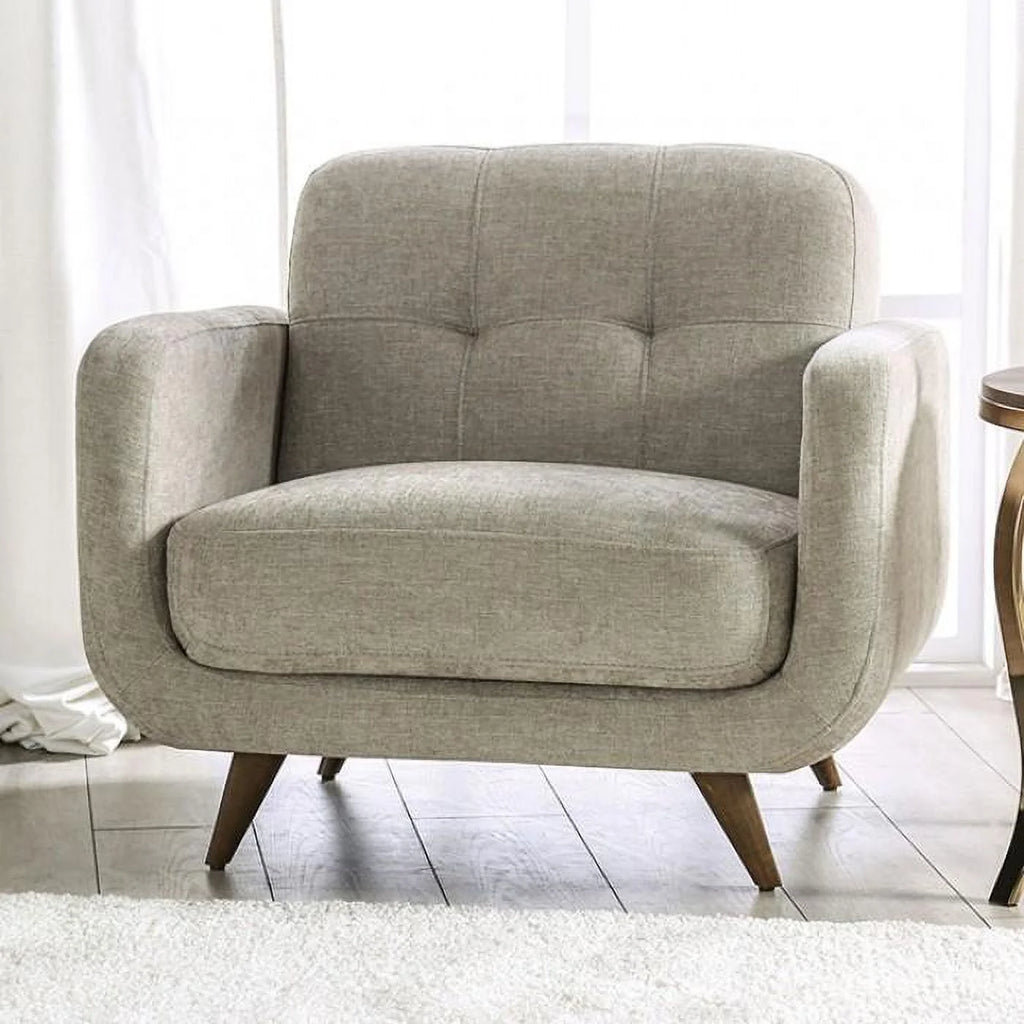 Beige 3pcs Living Room Set C1181