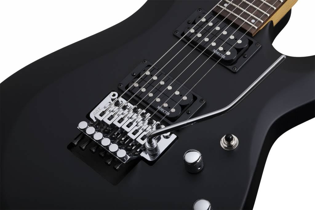 Satin Black Left Handed Electric Guitar U373