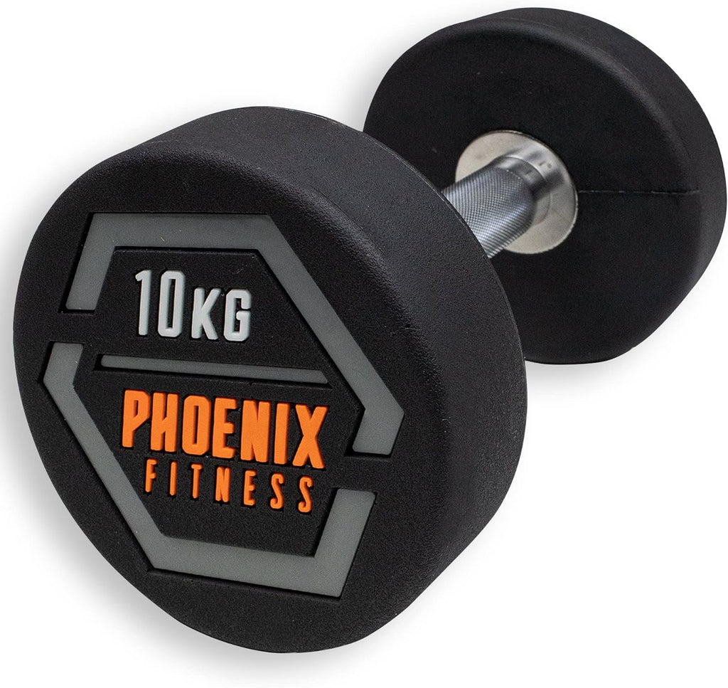 Rubber Coated Cast Dumbbell Pack of 2 L2445