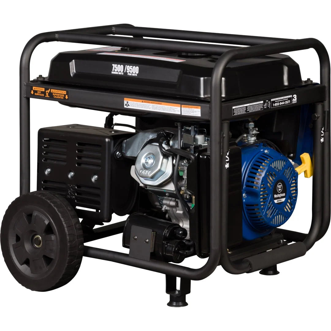 9500 Peak Watt Portable Gas Powered Generator T65490