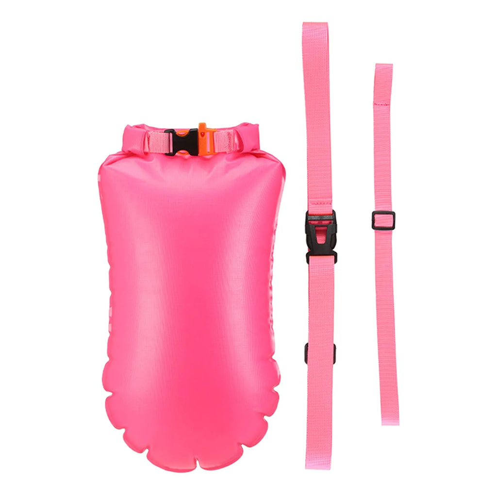 Rose Red Waterproof Floating Swim Buoy Bag 55cmx38cm P162619