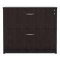 2-Drawer Lockable Filing Cabinet, Espresso J459
