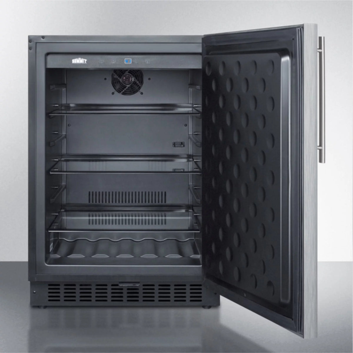 24 in. Outdoor Built-in Refrigerator with Lock - Stainless Steel G41355