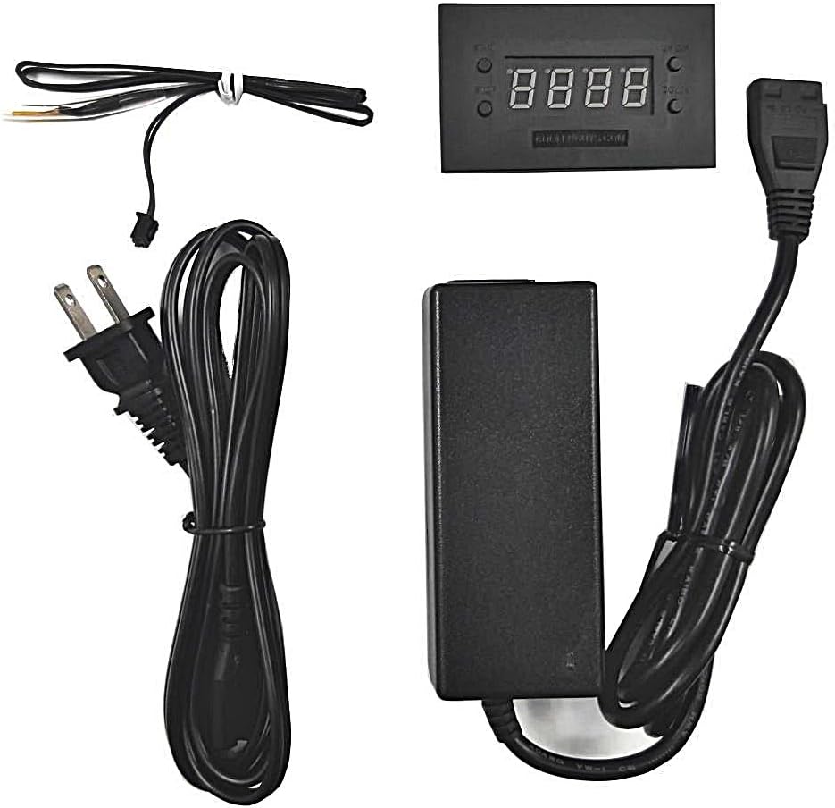 Programmable Thermostat Cooling Kits, Metal, Dual 80mm, Pack of 2 G1322