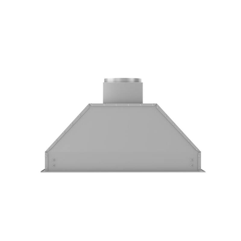 34 in. 700 CFM Ducted Range Hood Insert with Remote Blower in Stainless Steel T557