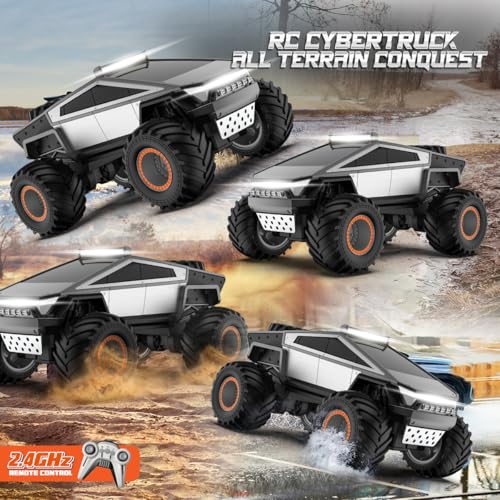 1:16 Scale Waterproof 4WD Amphibious Remote Control Toy Car D40271