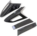 Carbon Fiber Style Tail Light Cover Trim 4-pc Pack of 2 K6586