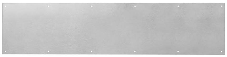Metal Kick Plate Satin Stainless Steel 14 x 36 S97534
