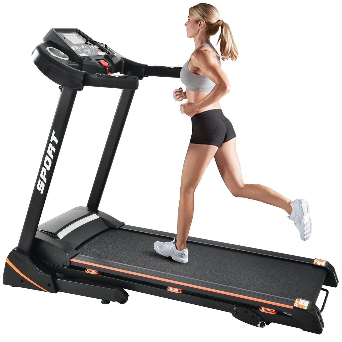 Folding 3.5HP Treadmill with Incline Z16677