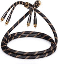 2RCA Male to 2RCA Male Audio Cable, 3.2ft/1M, Black K839492