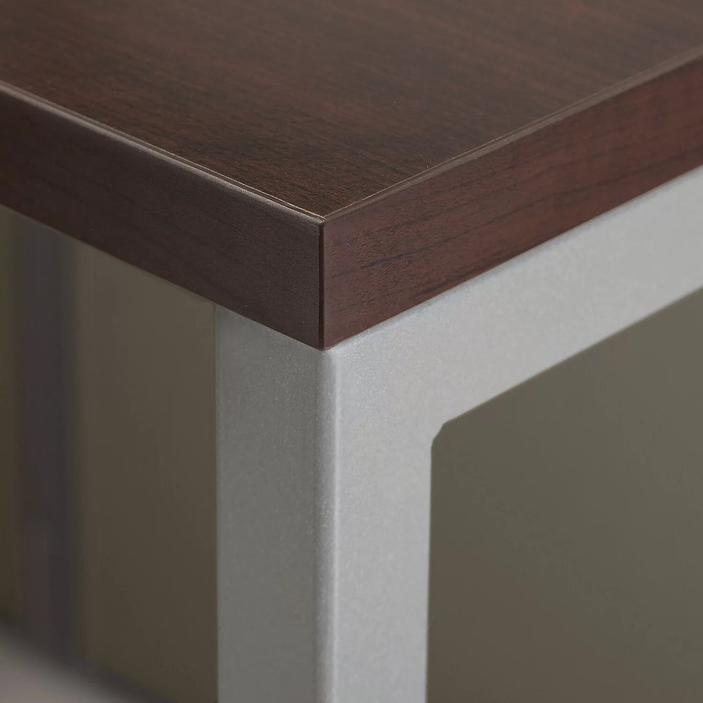 L Shaped Cubicle Desk with Panels I723