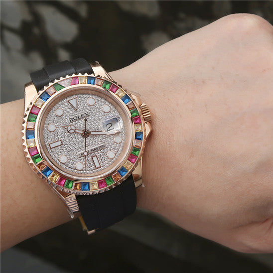 40mm Rubber Strap Watch T9576