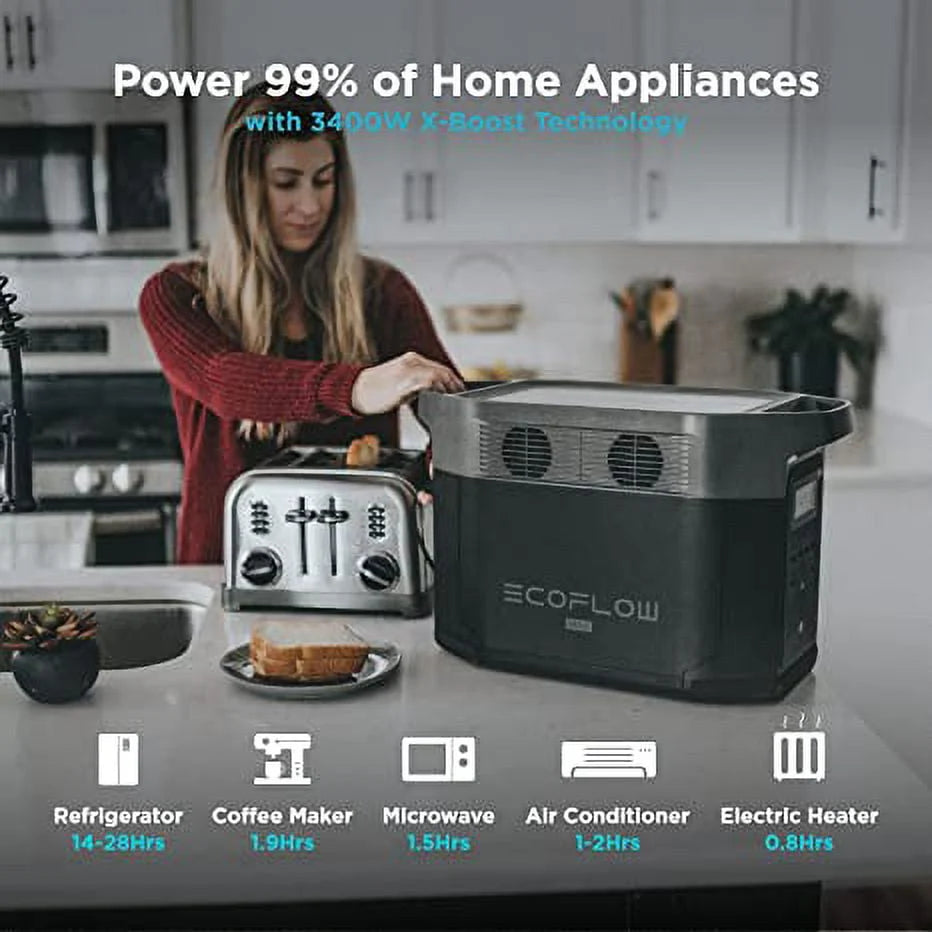 2000 Portable Solar Generator Power Station U50576