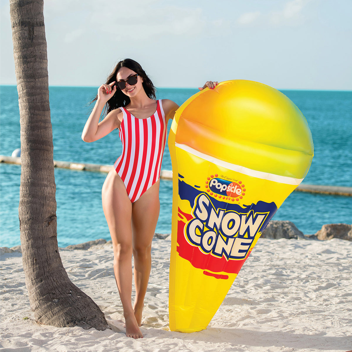 Glitter Snowcone Pool Float B7817