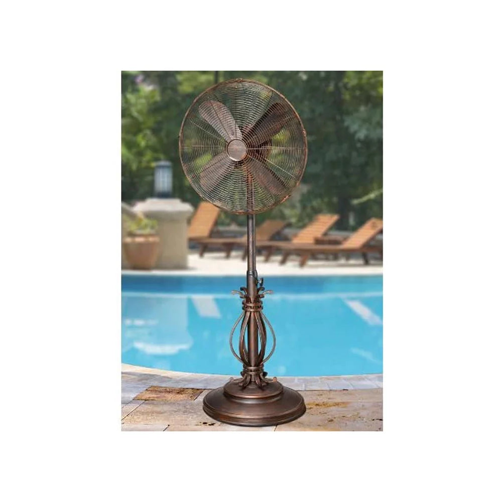 Adjustable Oscillating Outdoor Pedestal Fan W955