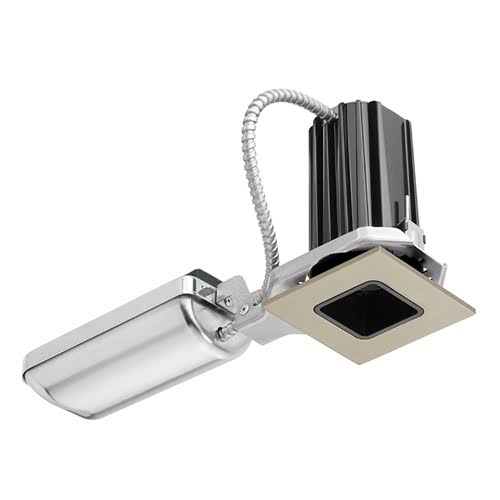 Satin Nickel LED Recessed Light Kit I9657