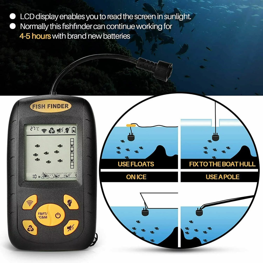 Portable Fish Finder Sonar Transducer B7824