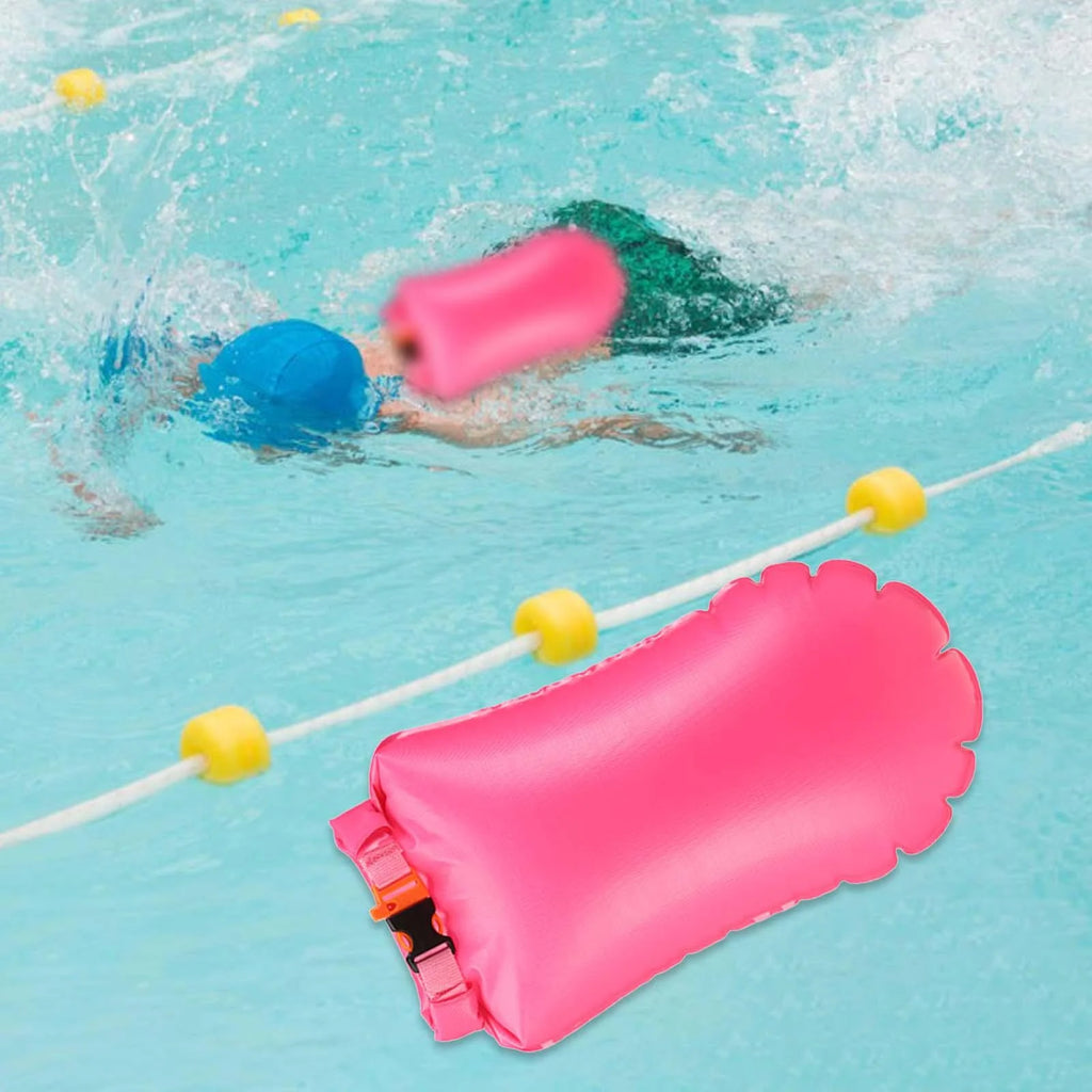 Rose Red Waterproof Floating Swim Buoy Bag 55cmx38cm P162619