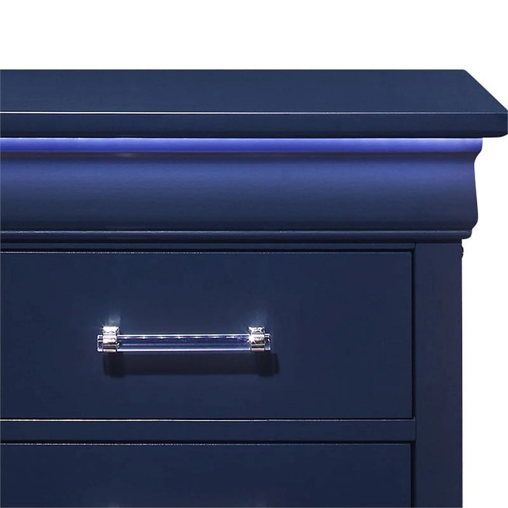 Blue Nightstand Y10790