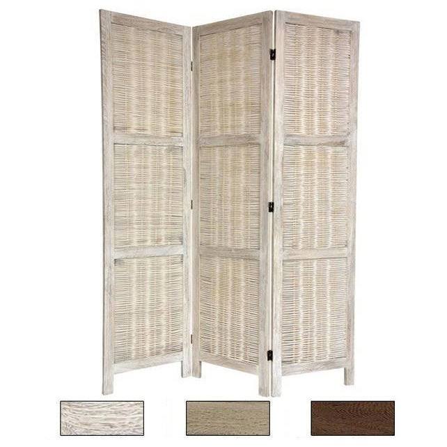 Burnt White 6-Panel Room Divider S737277