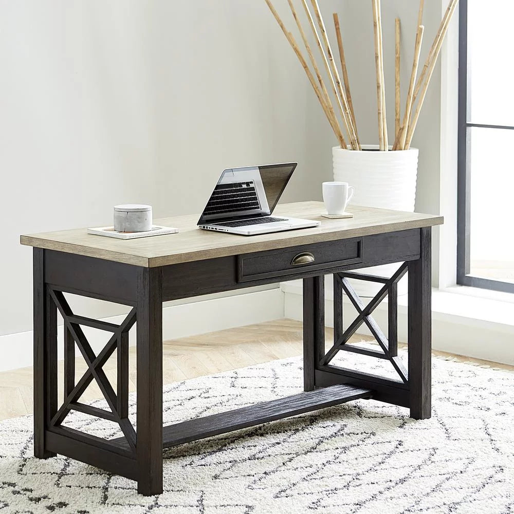 Brown Lift Top Writing Desk C7573