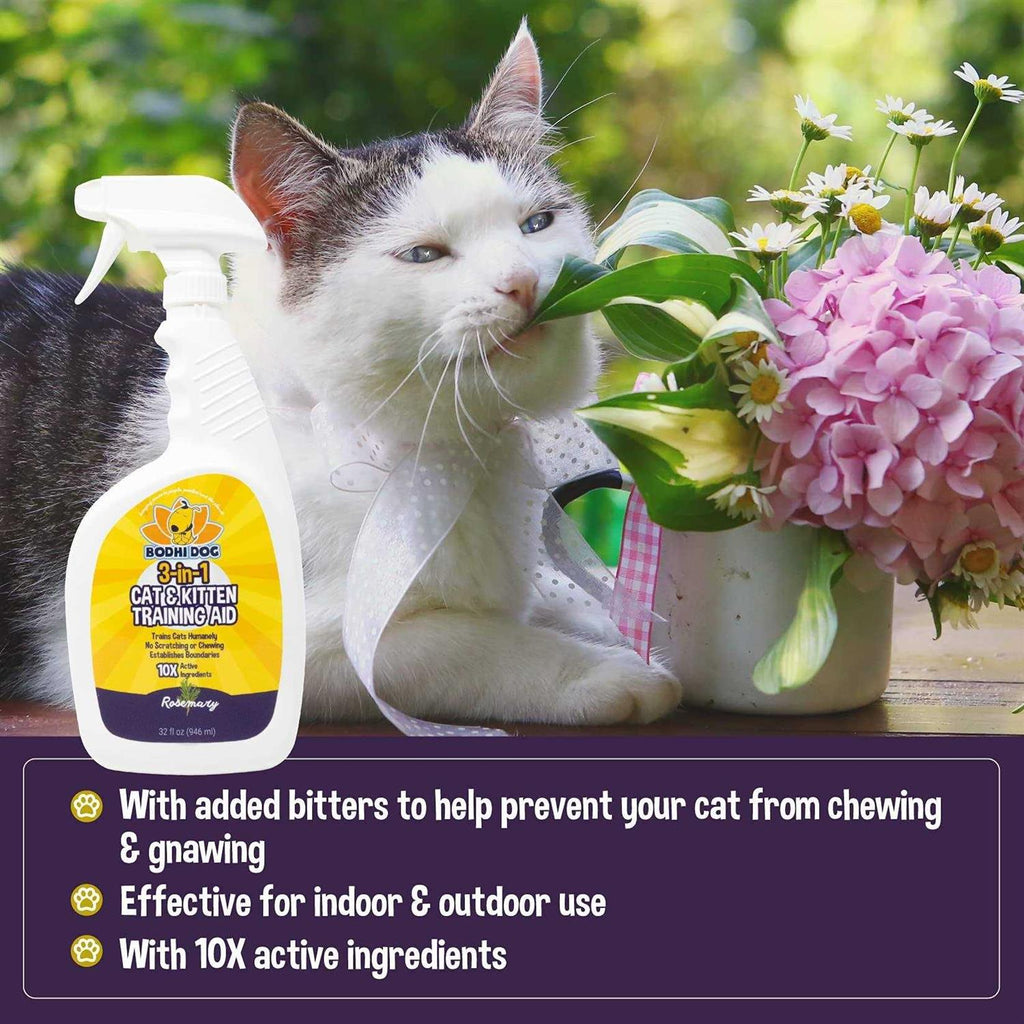 3-in-1 Cat & Kitten Training Aid Cat Deterrent Spray E63708
